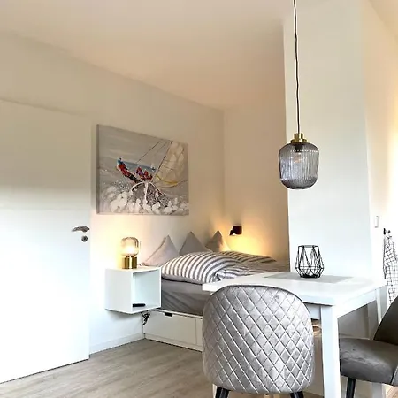 Gluecksburg Ferienwohnung 'Kursnord' Rotenhaus Buitenkant foto